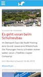 Mobile Screenshot of freisinger-mitte.de