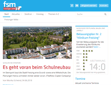 Tablet Screenshot of freisinger-mitte.de